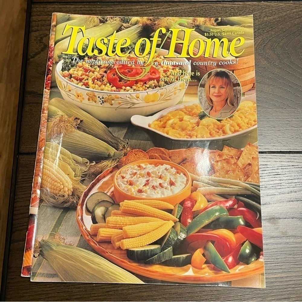 2/$30 Taste of Home Magazines Bundle Vintage Lot/Bundle of 6 1999